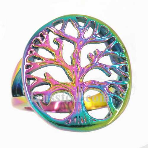 FSR11W50C tree of life Ring - Click Image to Close